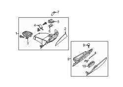 Mazda 3  Glove box assy | Mazda OEM Part Number BBN6-64-160G-31