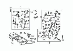 Mazda 3 Left Striker | Mazda OEM Part Number BP4K-57-520