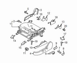Mazda 3 Left Inner cover | Mazda OEM Part Number BBM4-88-1H1-02
