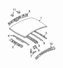 Mazda 3  Rear reinf | Mazda OEM Part Number BBM4-70-663