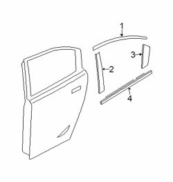 Mazda 3 Right Applique | Mazda OEM Part Number BBM4-50-8V2