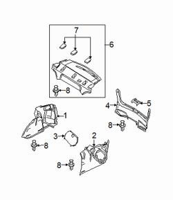 Mazda 3  Lid | Mazda OEM Part Number BBM4-68-8V0
