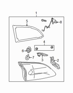 Mazda 3 Right Backup lamp nut | Mazda OEM Part Number 9994-00-503