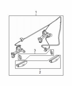 Mazda 3 Right License lmp bulb | Mazda OEM Part Number 0000-11-0194