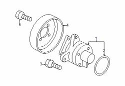 Mazda 3  Pulley | Mazda OEM Part Number L327-15-131