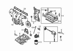 Mazda 3  Valve cover gasket | Mazda OEM Part Number L3K9-10-230