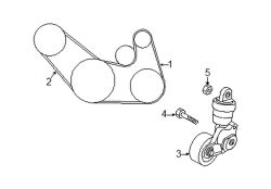 Mazda 3  Water pump belt | Mazda OEM Part Number PEDD-15-908
