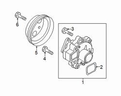 Mazda 3  Pulley bolt | Mazda OEM Part Number 9XF0-02-217L