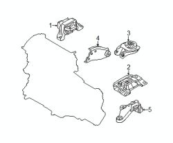 Mazda 3  Upper bracket | Mazda OEM Part Number BFD1-39-010A