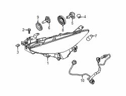 Mazda 3 Right Rear cover | Mazda OEM Part Number BJT1-51-0A1