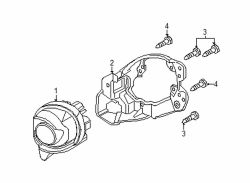 Mazda 3  Fog Light Screw | Mazda OEM Part Number 9986-50-516