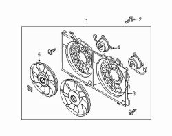 Mazda 3 Right Fan motor | Mazda OEM Part Number PE21-15-150