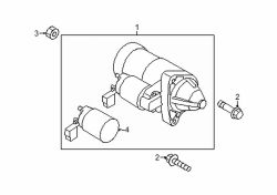 Mazda 3  Starter Nut | Mazda OEM Part Number 9994-00-800