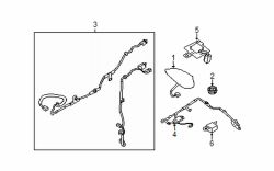 Mazda 3  Antenna | Mazda OEM Part Number BJS7-66-930-83