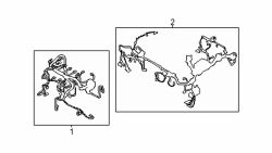 Mazda 3  Body Wiring Harness | Mazda OEM Part Number BAES-67-010B