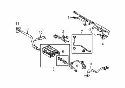 Mazda 3  Vapor canister | Mazda OEM Part Number PE5B-13-96Z