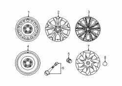 Mazda 3  Wheel | Mazda OEM Part Number 9965-33-7080