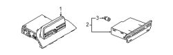 Mazda 3  Radio | Mazda OEM Part Number BHN9-66-9R0B