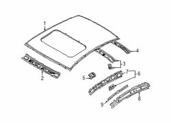 Mazda 3 Right Reinf plate | Mazda OEM Part Number BJS7-70-251