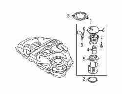 Mazda 3  Sending unit | Mazda OEM Part Number PE11-13-ZE0