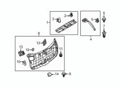 Mazda 3  Pull handle | Mazda OEM Part Number GHP9-68-966B-02