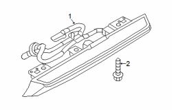 Mazda 3 Rear Center High Mount Stop Light | Mazda OEM Part Number B45A-51-580A