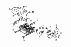 Mazda 3  Pivot cover | Mazda OEM Part Number GHK2-88-1F4-02
