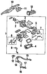 Mazda MPV  Core | Mazda OEM Part Number LA01-61-A10