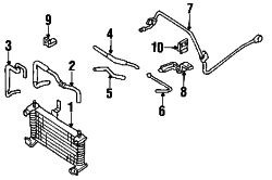 Mazda MPV  Hose | Mazda OEM Part Number BV11-19-933D