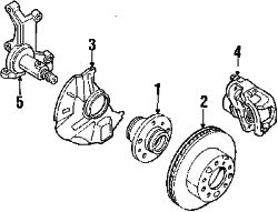 Mazda MPV Right Rotor | Mazda OEM Part Number L001-33-251