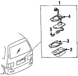 Mazda MPV  Bulb | Mazda OEM Part Number 0000-11-0194