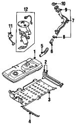 Mazda MPV  Sending unit | Mazda OEM Part Number LA12-60-960