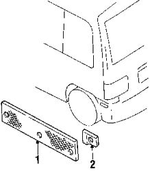 Mazda MPV  Lens retainer nut | Mazda OEM Part Number G158-50-803
