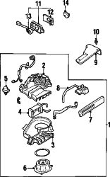 Mazda MPV  Core | Mazda OEM Part Number LA03-61-D10