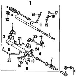 Mazda MPV  Pressure line | Mazda OEM Part Number LA12-32-841
