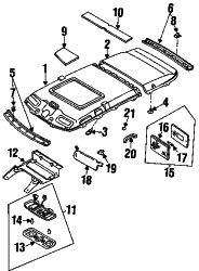 Mazda MPV Left Bulb | Mazda OEM Part Number 9970-05-080L