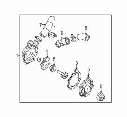 Mazda MPV  Gasket | Mazda OEM Part Number AJ03-15-116