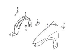 Mazda MPV  Fender bolt | Mazda OEM Part Number 9072-00-612