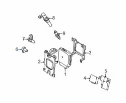 Mazda MPV  Crnkshft sensor | Mazda OEM Part Number GY07-18-221A