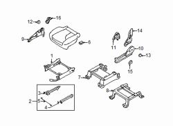 Mazda MPV Right Cap | Mazda OEM Part Number LC62-88-1N2-80