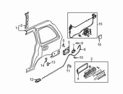 Mazda MPV Left Control module | Mazda OEM Part Number L173-73-3LYC