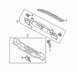 Mazda MPV  Inner panel | Mazda OEM Part Number LC62-53-9H0M