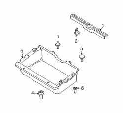 Mazda MPV  Sill plate | Mazda OEM Part Number LC62-68-8G0B-80
