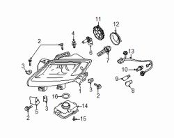 Mazda CX-9 Right Control module screw | Mazda OEM Part Number L170-51-0E3
