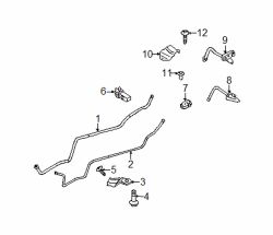 Mazda CX-9  Retainer screw | Mazda OEM Part Number 9983-30-410