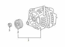 Mazda CX-9  Pulley | Mazda OEM Part Number CY01-18-W11