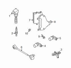 Mazda CX-9  Spark plug | Mazda OEM Part Number ZZJ1-18-110