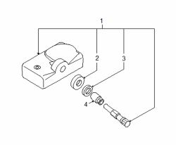 Mazda CX-9  Pressure sensor seal | Mazda OEM Part Number GN3A-37-142A