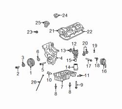 Mazda CX-9  Oil cooler bolt | Mazda OEM Part Number CA02-14-380