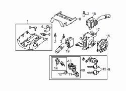 Mazda CX-9  Lock set | Mazda OEM Part Number EG21-09-010C